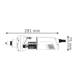 Bosch GGS 28 LCE Profesyonel 650 Watt Kalıpçı Taşlama - Görsel 2